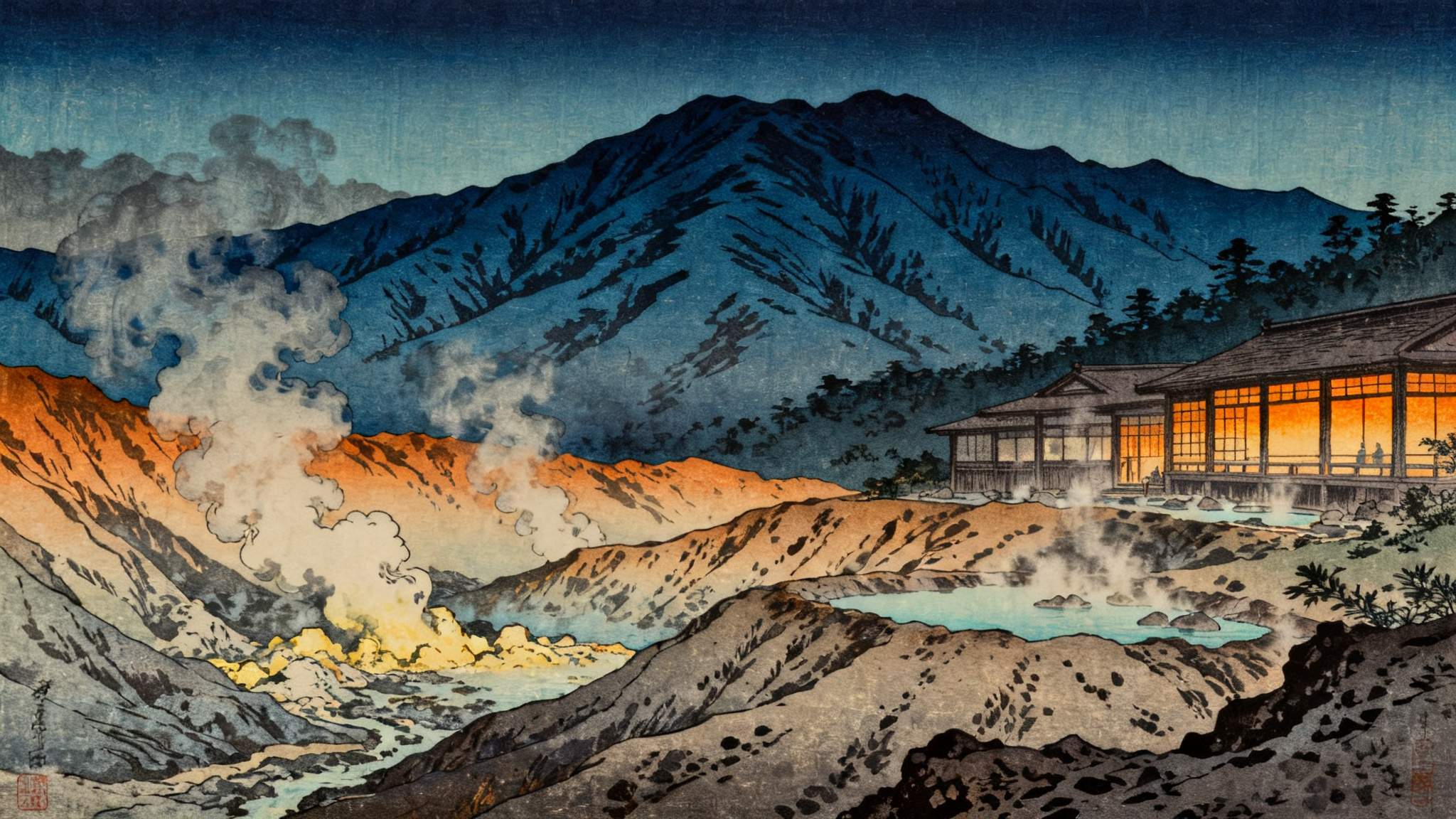 陽明山溫泉 — 火山地熱帶的奢華泡湯