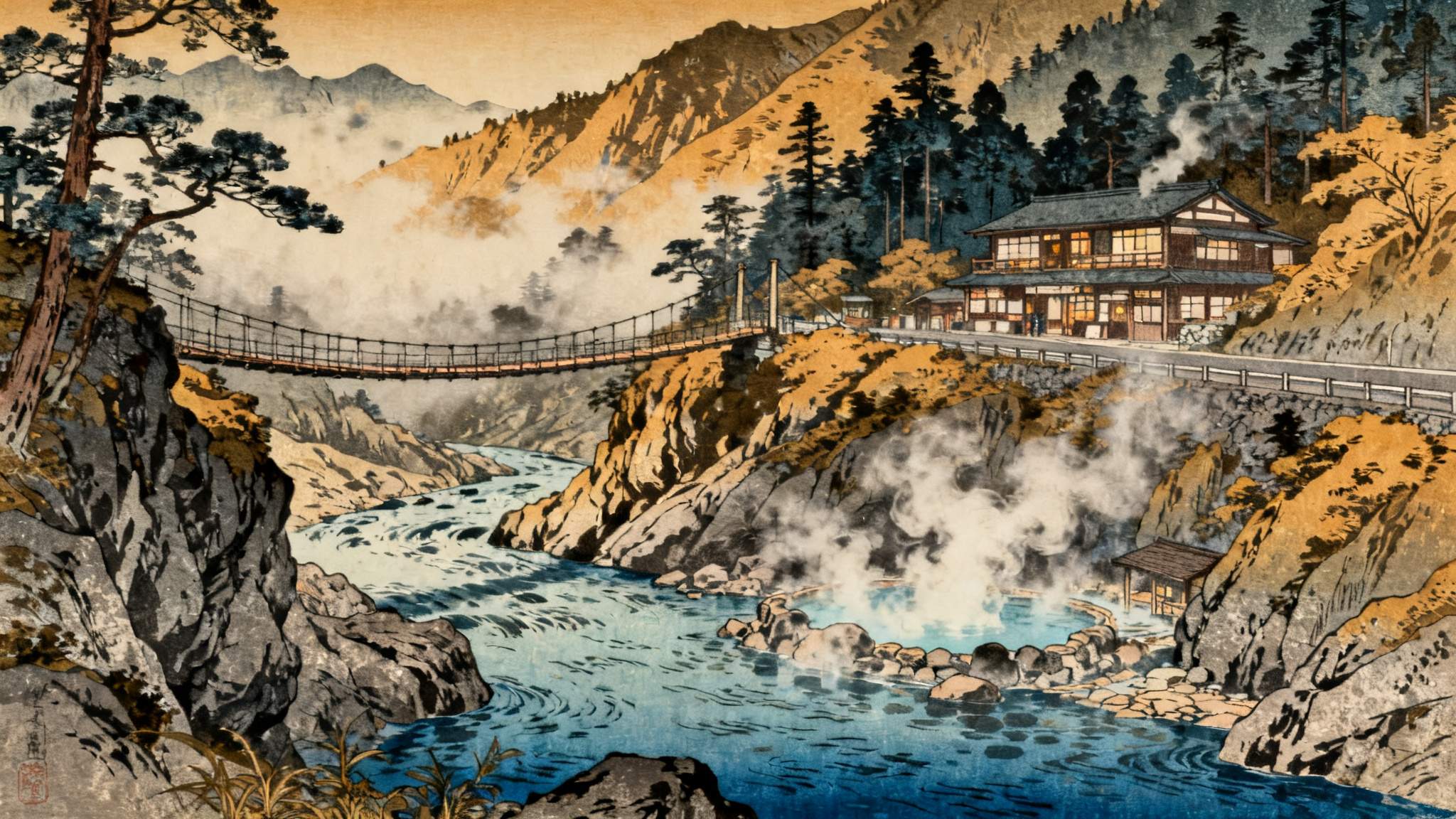 谷關溫泉 — 中部橫貫公路的療癒之泉