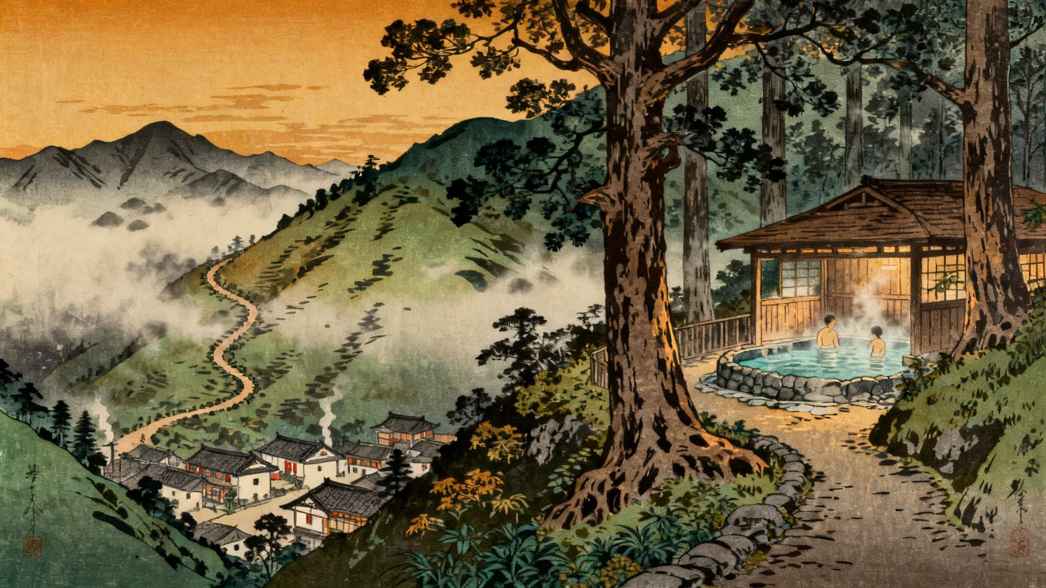 泰安溫泉 — 苗栗山城的隱世湯宿