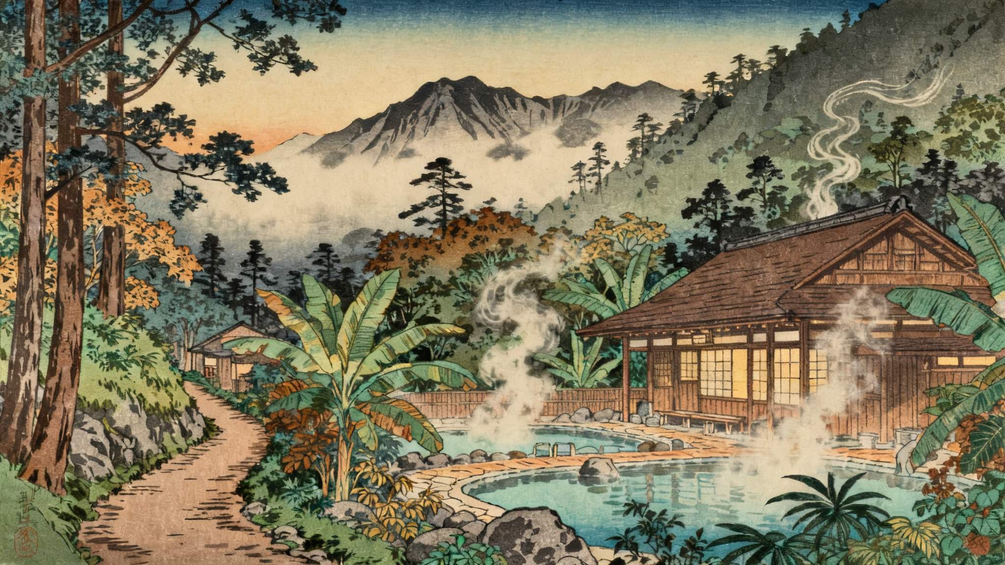 知本溫泉 — 東台第一景的原始湯泉