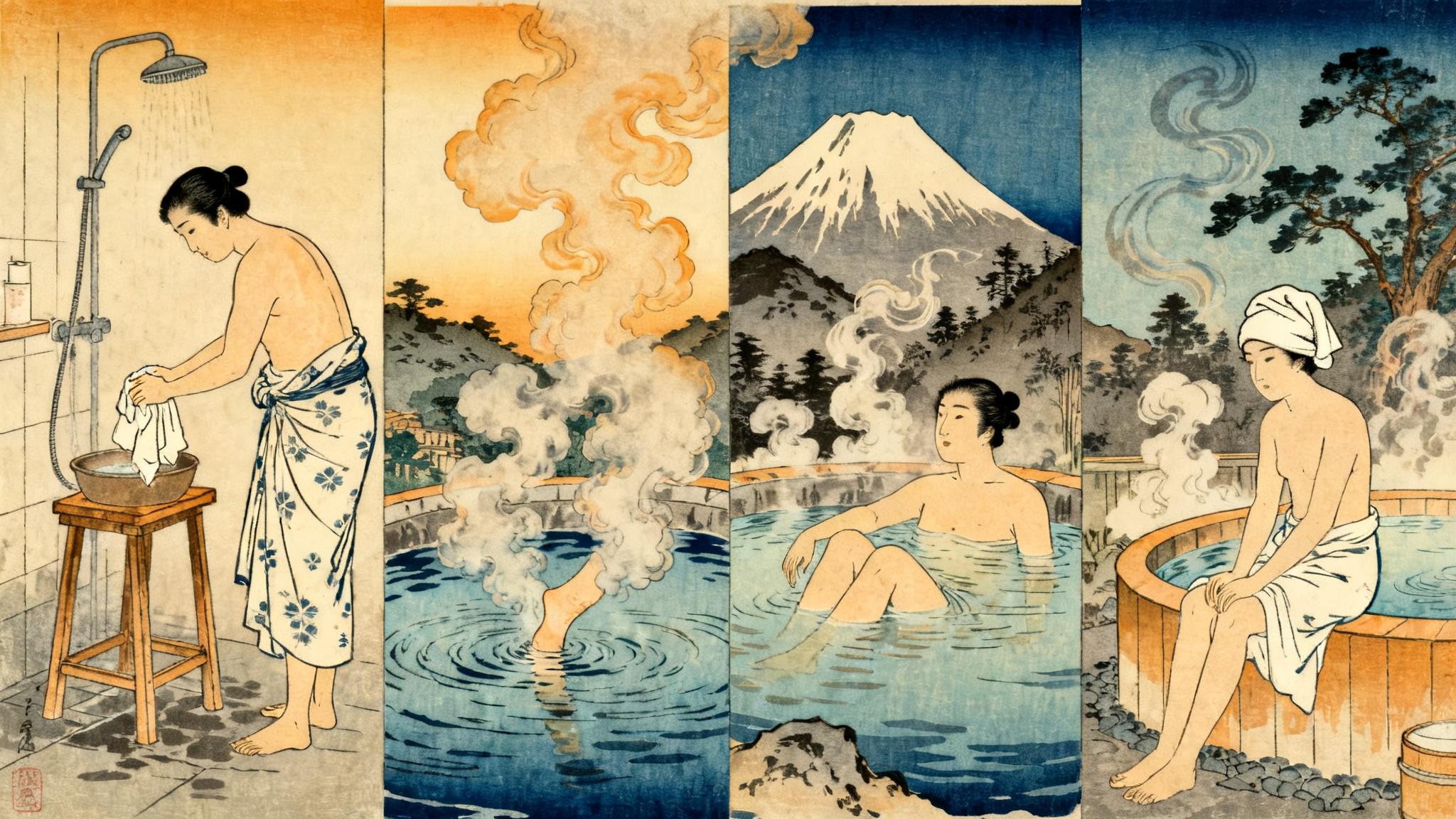 正確泡湯步驟 — 從入湯到起身的完整指南