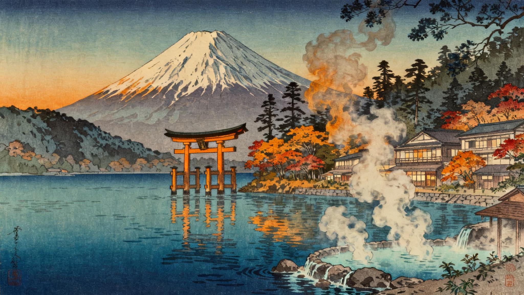 箱根溫泉 — 富士山腳下的絕景湯