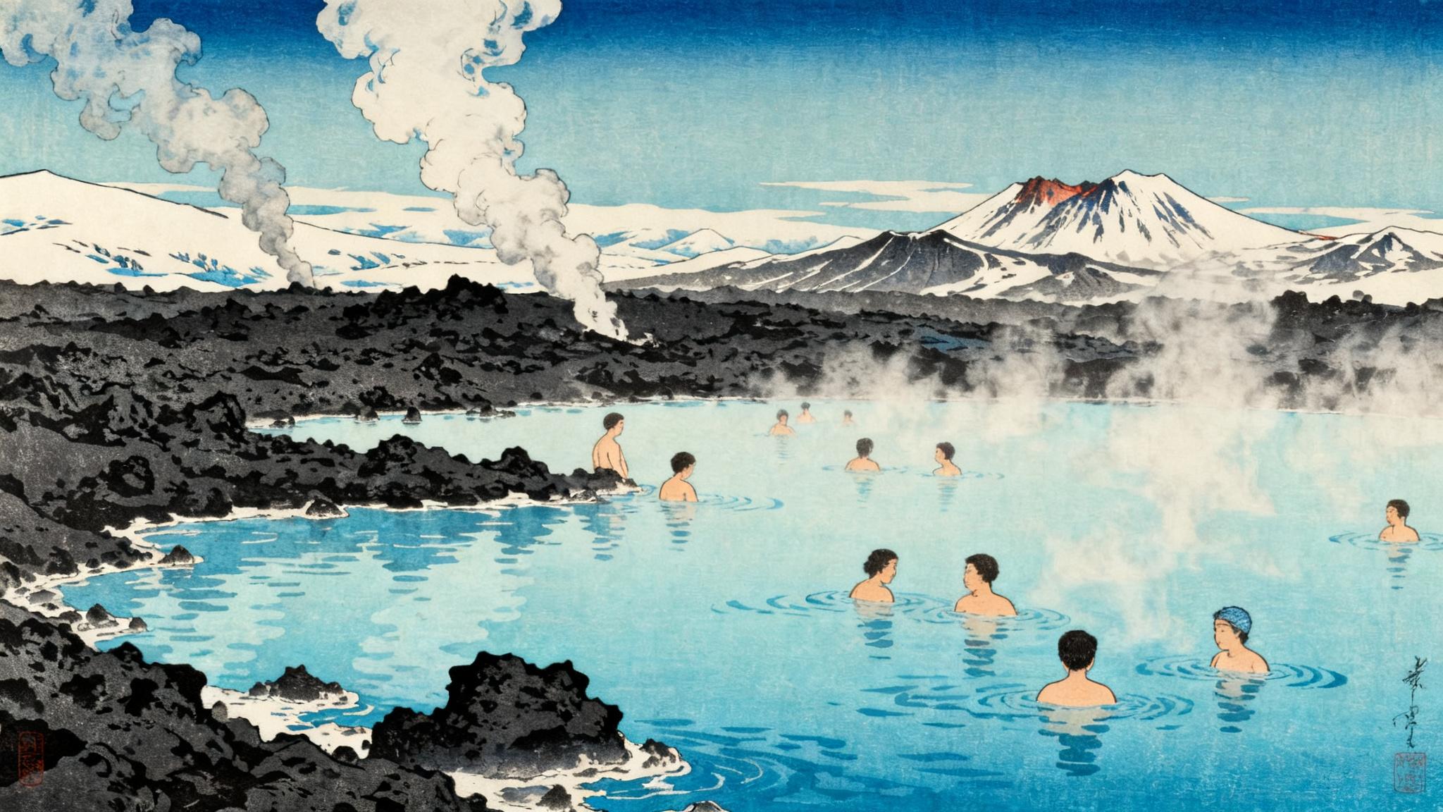 冰島藍湖溫泉 — 北極圈內的夢幻地熱